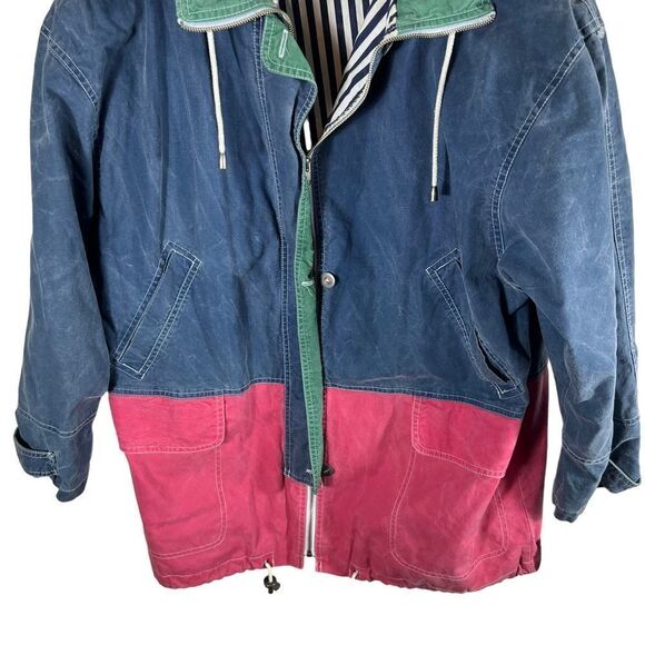 Vintage 1990s Brandon Thomas Color Block Jacket - Picture 4 of 9